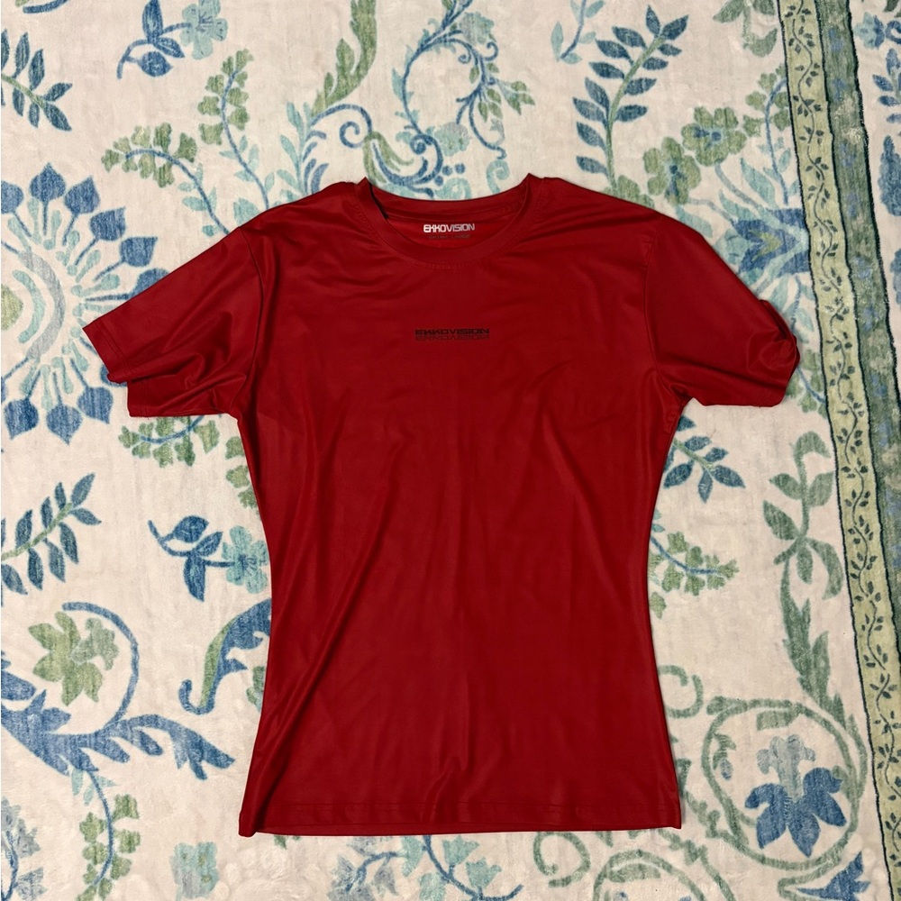 EKKOVISION Men's Red Compression Shirt